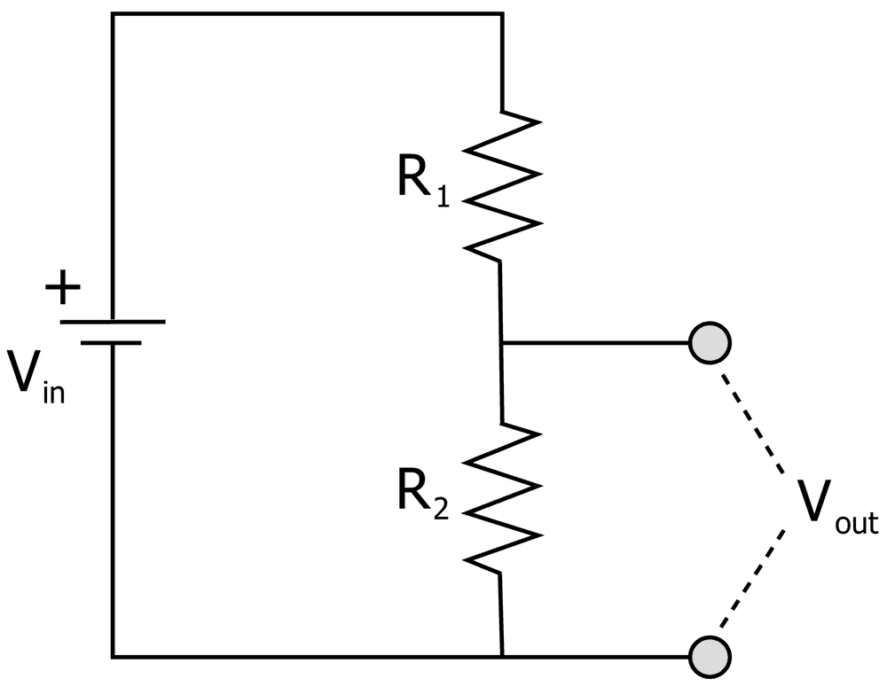 Voltage Divider Calculator Circuit Diagram