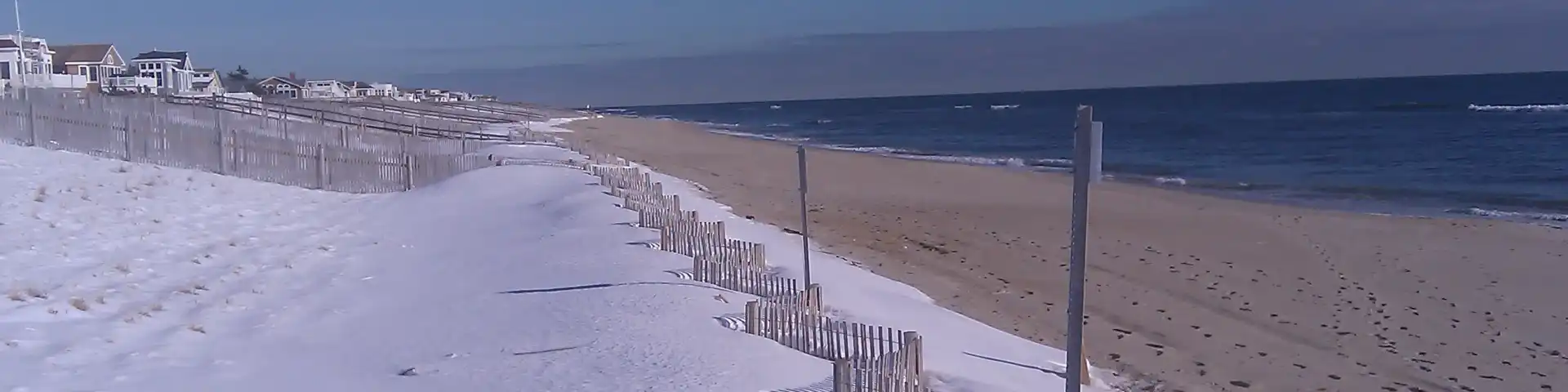 Snow on the Beach